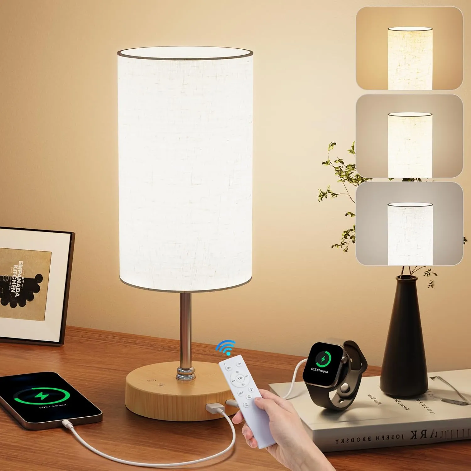 Lâmpada de fototerapia SAD 10000 lux NIORSUN com controle remoto