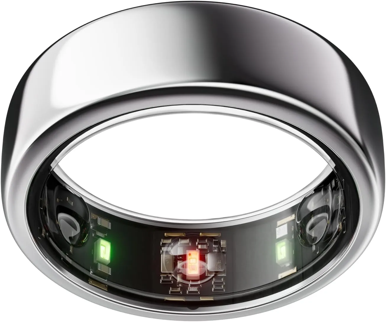 Oura Ring Gen 3 Horizon — anel de titânio para HRV, sono e temperatura (foto Amazon BR)