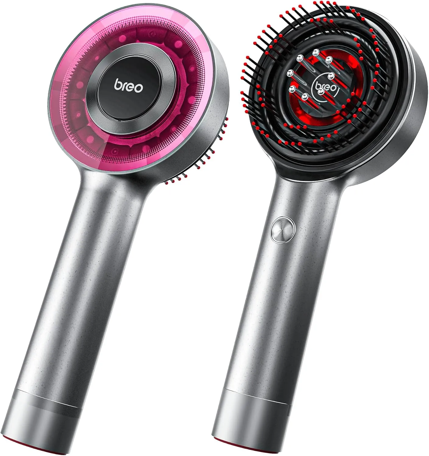 Massageador elétrico de couro cabeludo Breo Scalp3 com 4 cabeças rotativas Shiatsu IPX7